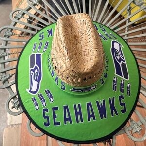 Seattle Seahawks straw hat